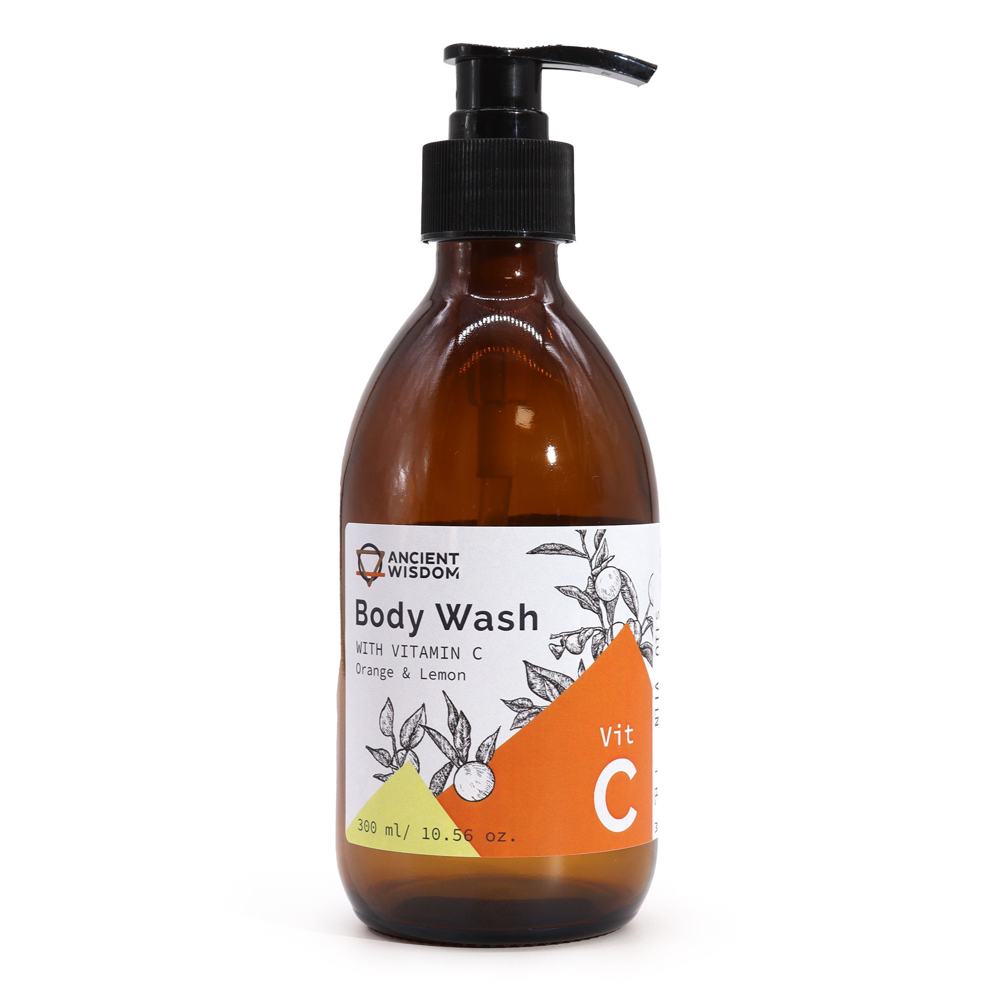 Aromatherapy Body Wash with Vitamin C – Orange & Lemon - 1 Piece - (Vitc-04)